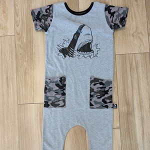 3/4 Camo Shark Rag